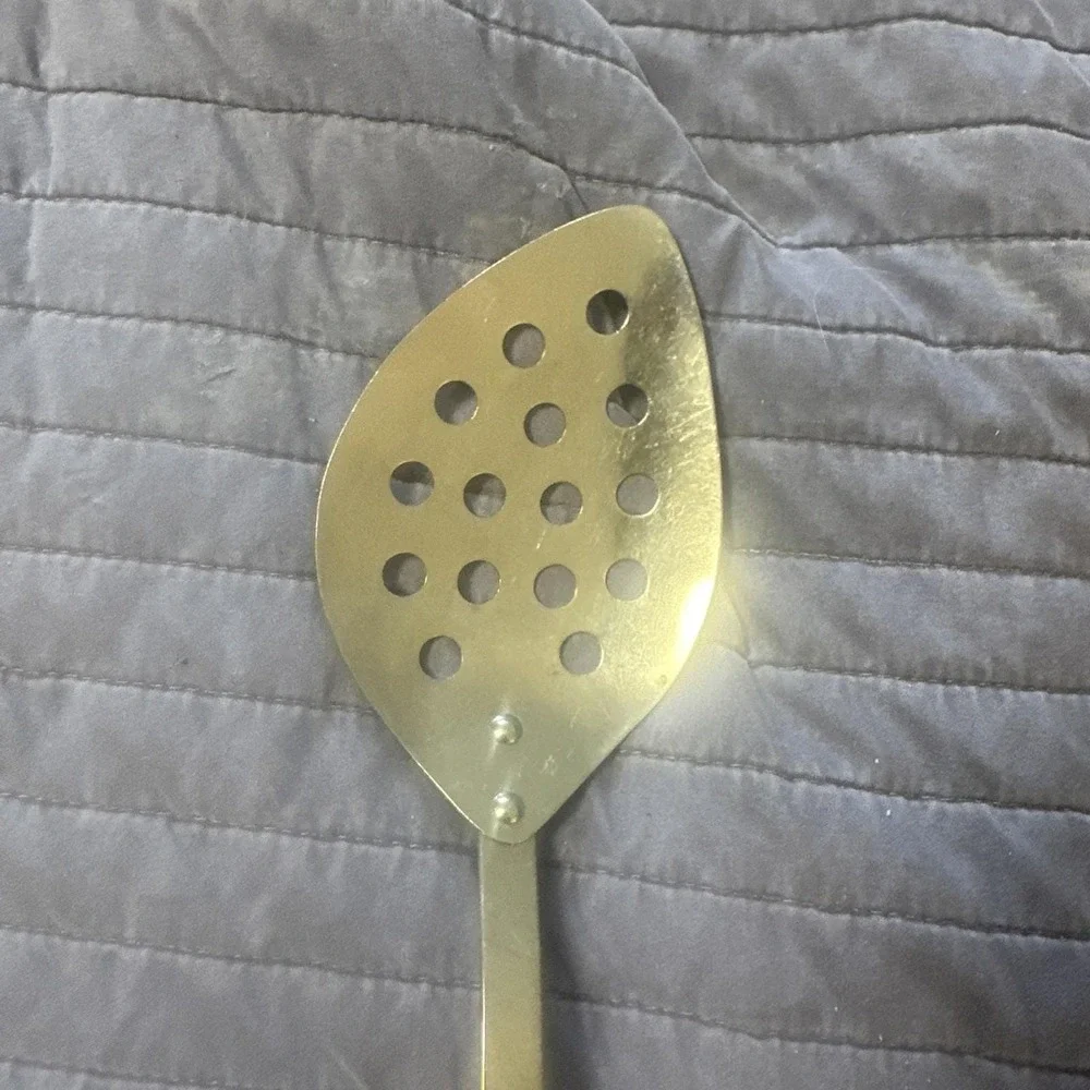 2 Vintage MCM Stanley StanHome Kitchen Utensils Bakelite Handle Spatula Spoons